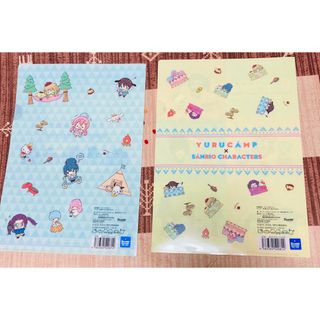 ゆるキャン　コラボ　サンリオ　クリアファイル(キャラクターグッズ)