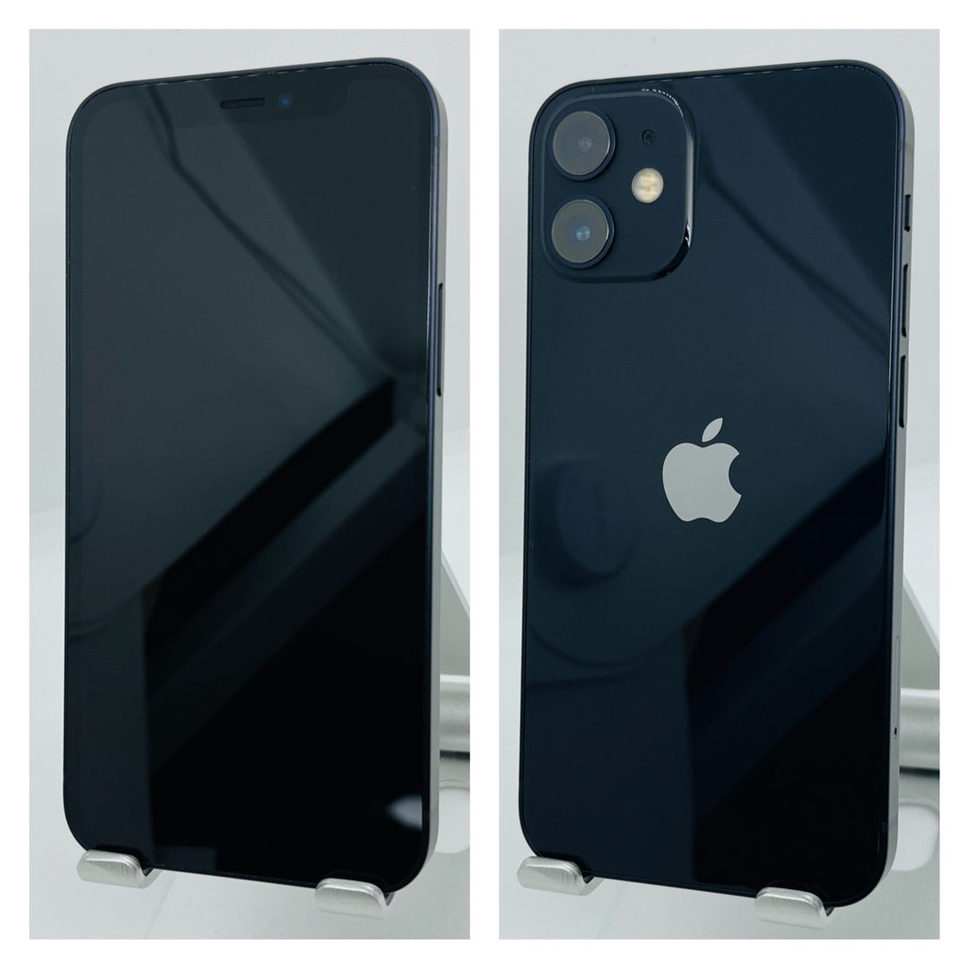 Apple - S 新品電池 iPhone 12 mini ブラック 256 GB SIMフリーの通販