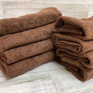 人気商品!! 280匁フェイスタオル\nダークチョコブラウン20枚!\n