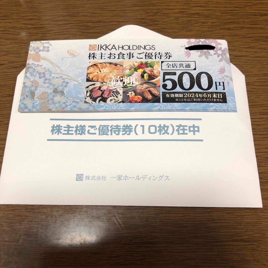 一家ホールディングス 株主優待券5,000円分 - lagosulfit.com.br