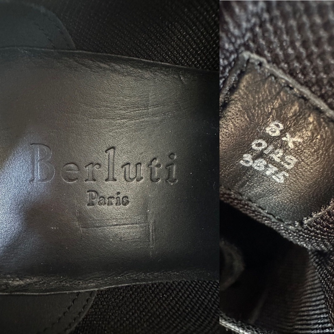 極美品 BERLUTI ベルルッティ ファストトラック レザー スニーカー 8