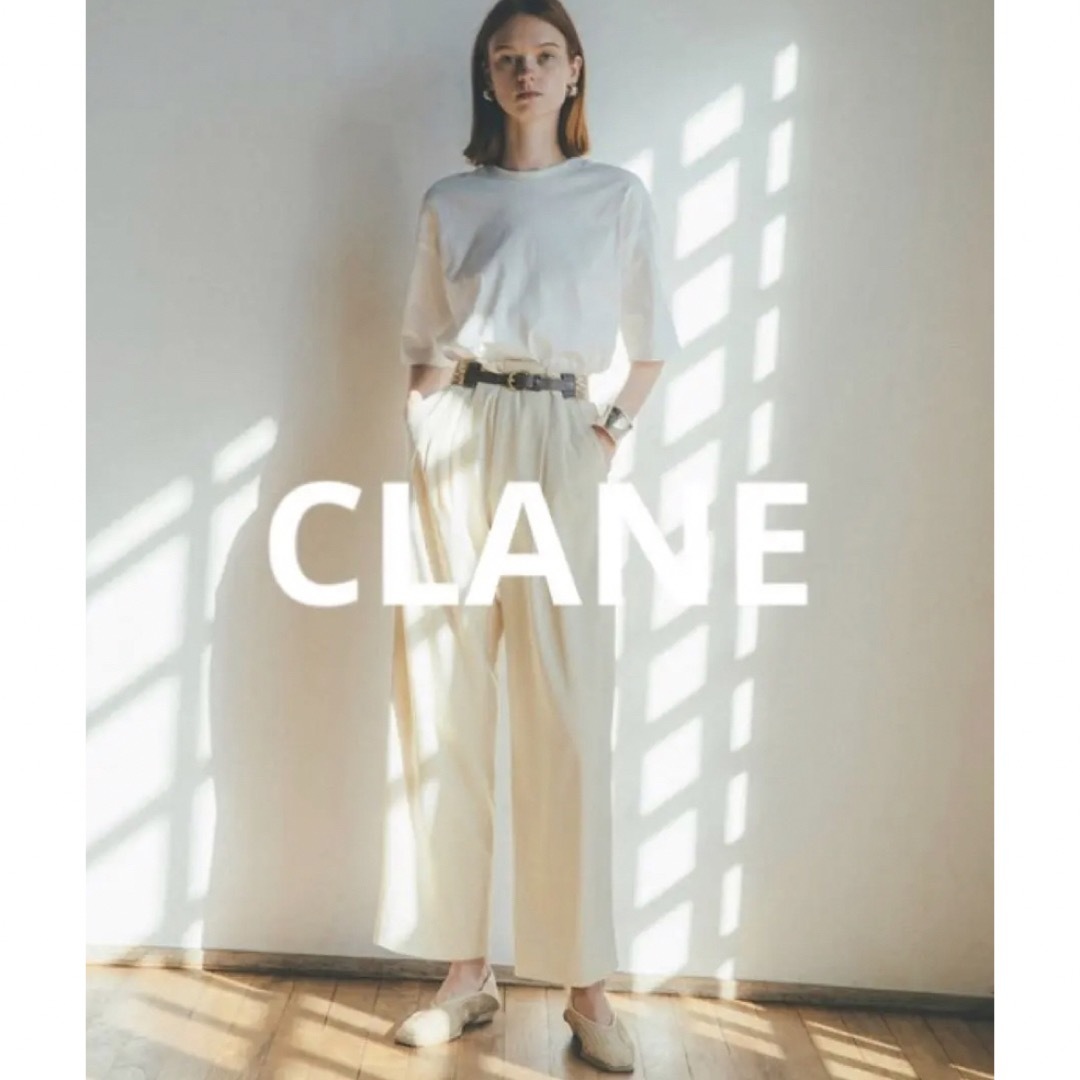 CLANE - CLANEクラネベーシックタックパンツ サイズ2の通販 by Ree 