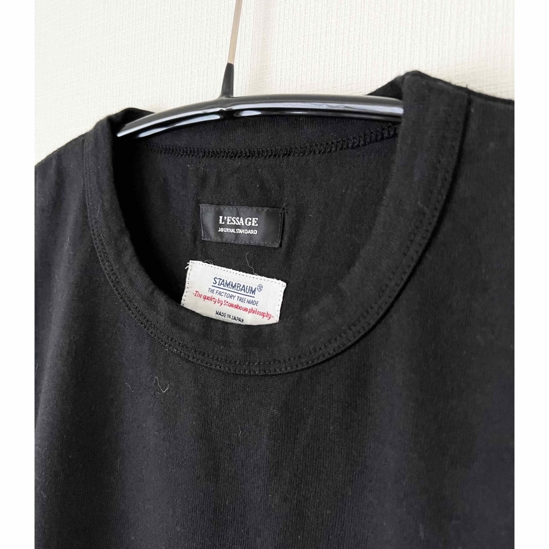 JOURNAL STANDARD(ジャーナルスタンダード)のL'ESSAGE × STAMMBAUM ベーシック Tシャツ レディースのトップス(Tシャツ(半袖/袖なし))の商品写真