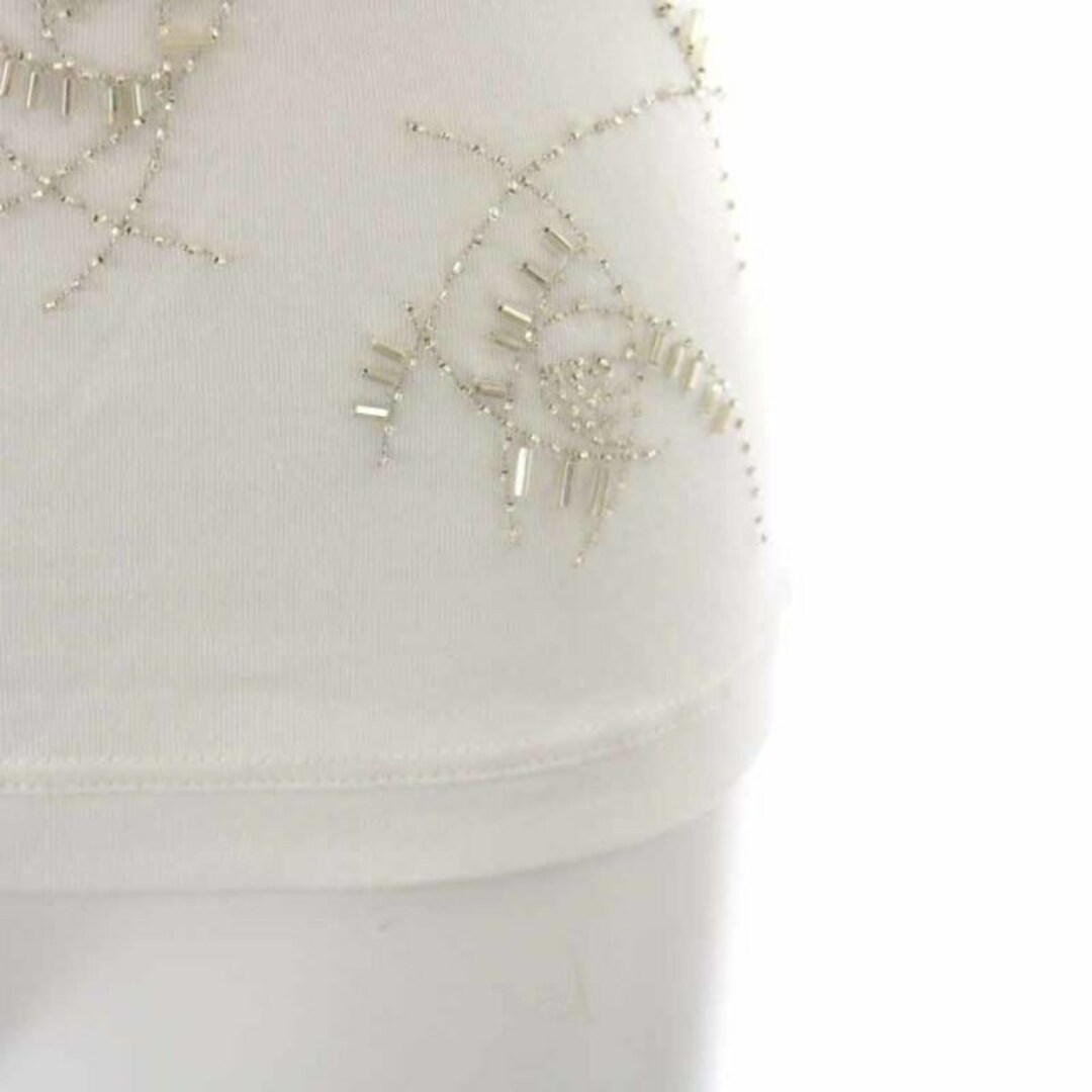 Christian Dior(クリスチャンディオール)のクリスチャンディオール Tシャツ カットソー コットン F36 M 白 レディースのトップス(Tシャツ(半袖/袖なし))の商品写真