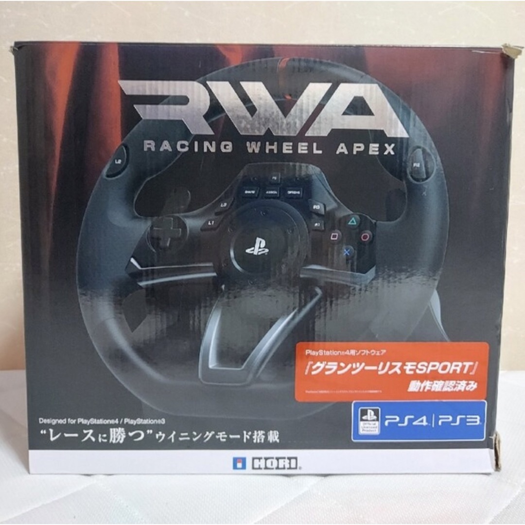 [HORI] RACING WHEEL APEX ps3/ps4/ps5/pc家庭用ゲーム機本体