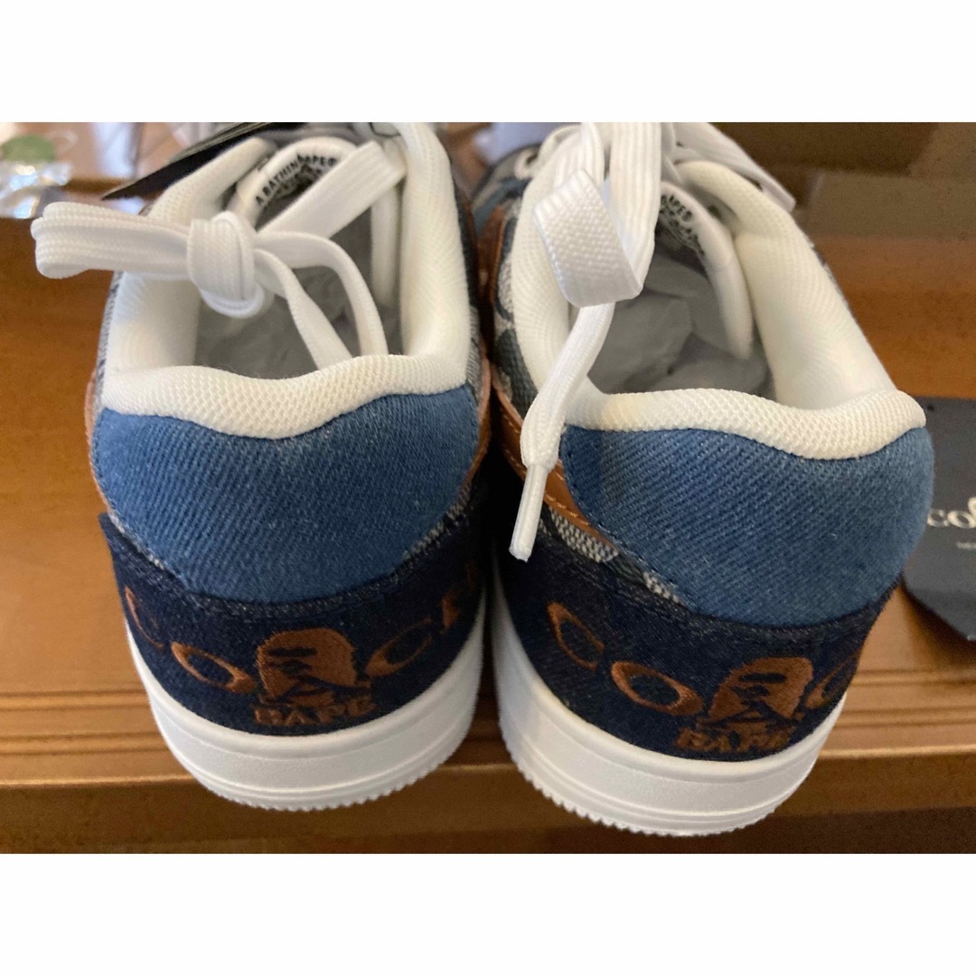 BAPE COACH  STA コラボ　スニーカー　25.5  新品　未使用 2