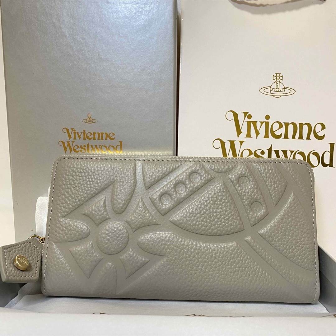 Vivienne Westwood 長財布 グレー