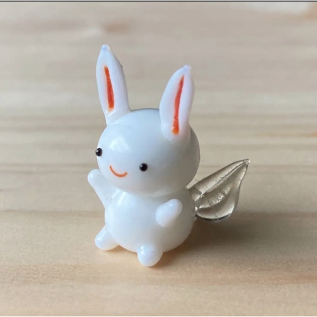 ガラス製天使うさぎの通販 by RosemaryFactory's shop|ラクマ ガラス製天使うさぎの通販 by RosemaryFactory's shop|ラクマ