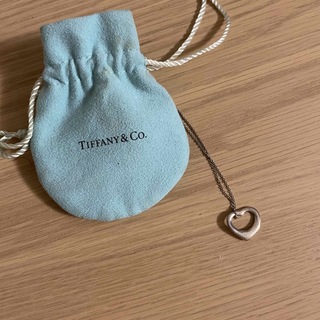 ティファニー(Tiffany & Co.)のTiffany ティファニー　ネックレス　オープンハート(ネックレス)