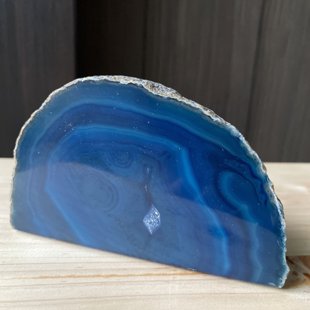 コレクション青い石のペーパーウエイト