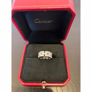 カルティエ(Cartier)の【CARTIER】マイヨン パンテール フルパヴェ K18ダイヤモンド11号(リング(指輪))