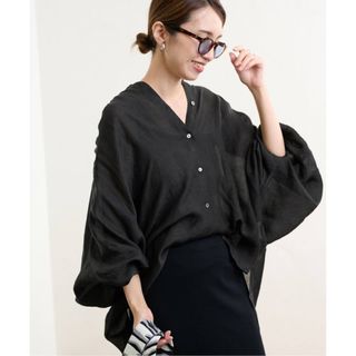FRAMeWORK - 新品 FRAMeWORK ≪追加≫シアーリネンポンチョブラウス2の