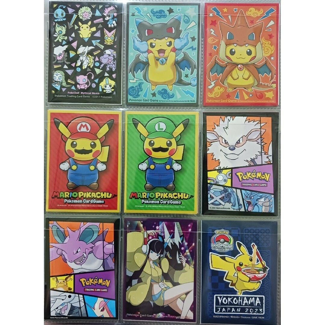 デッキシールドバラ売り可㊊  ポケモンカード スリーブ