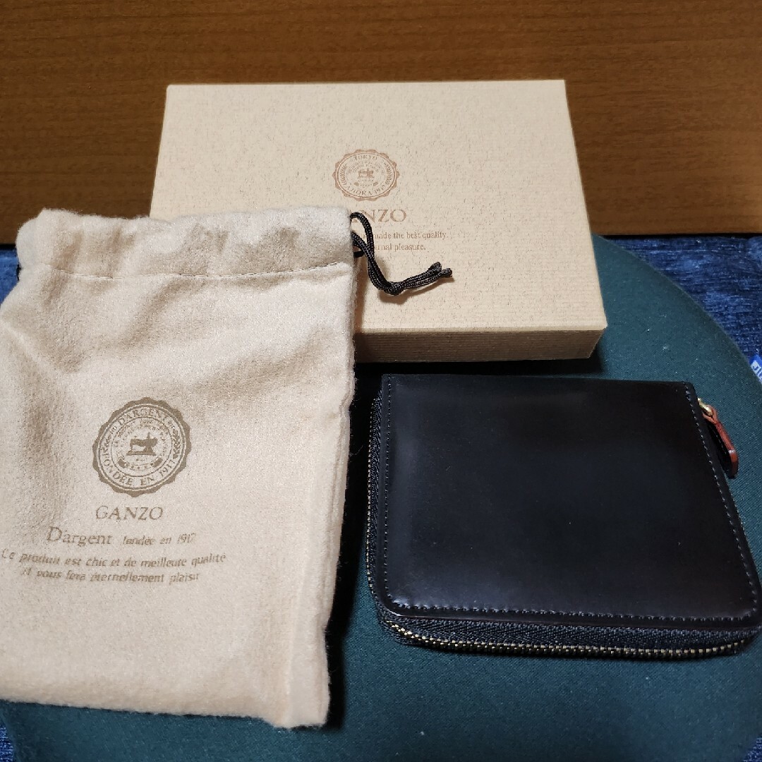 GANZO(ガンゾ)の田中様専用　コンパクトラウンドファスナー メンズのファッション小物(折り財布)の商品写真