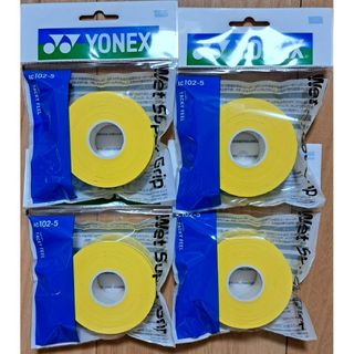 ヨネックス(YONEX)のYONEX グリップテープ(AC102-5) ５本巻き×４(バドミントン)