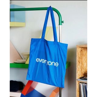 限定】everyone トートバッグ BLUE エブリワン スタイリスト私物の通販