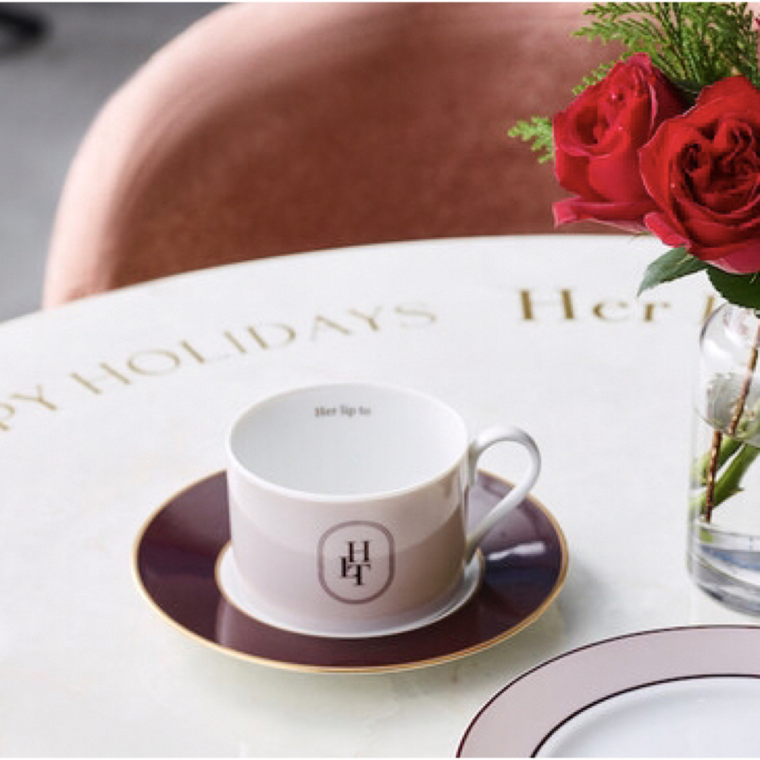 Her lip to CAFE オリジナルカップ&ソーサー 新品未使用 | フリマアプリ ラクマ Her lip to CAFE オリジナルカップ&ソーサー 新品未使用 | フリマアプリ ラクマ