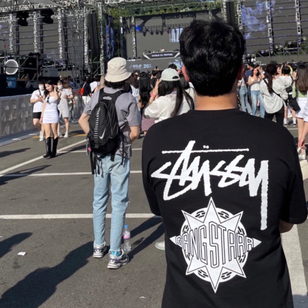 STUSSY(ステューシー)のSTUSSY  GANG STARR TAKE IT PERSONAL TEE メンズのトップス(Tシャツ/カットソー(半袖/袖なし))の商品写真