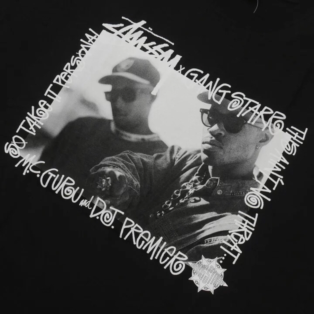 STUSSY(ステューシー)のSTUSSY  GANG STARR TAKE IT PERSONAL TEE メンズのトップス(Tシャツ/カットソー(半袖/袖なし))の商品写真