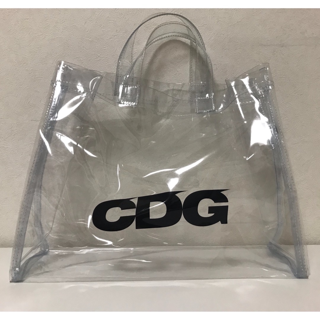 CDG 限定 クリアバッグ ビニールバッグ