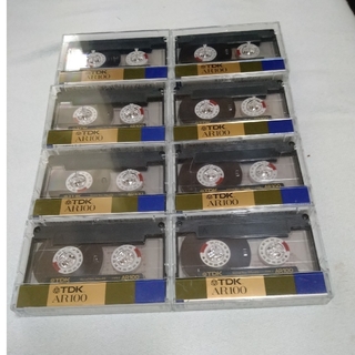 ティーディーケイ(TDK)の使用済みカセットテープ（9）（100分ノーマルポジション8本）(ポータブルプレーヤー)