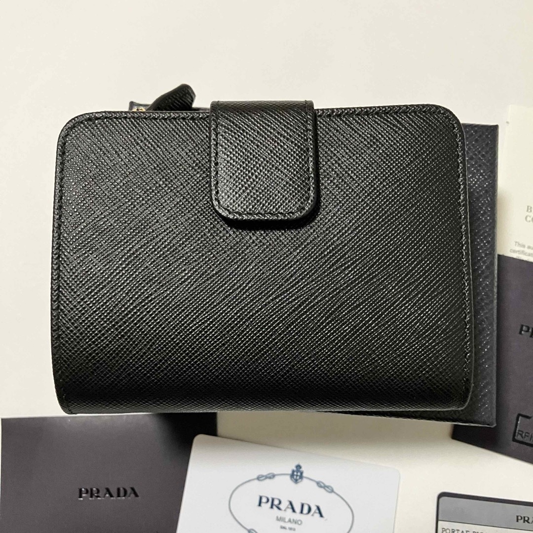 新品未使用 PRADA サフィアーノレザー 財布-