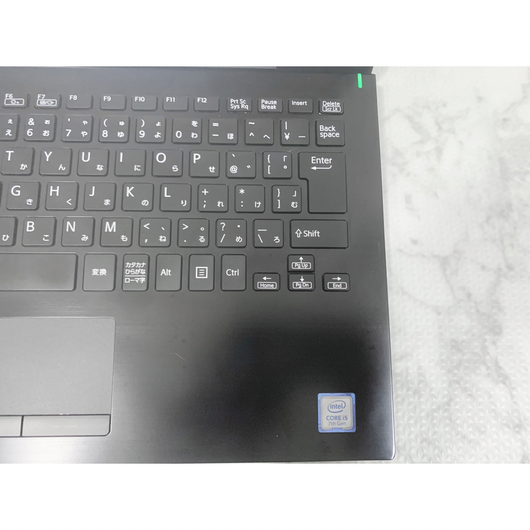 美品 VAIO SSD256 Core i5-7200U メモリ8GB オフィス