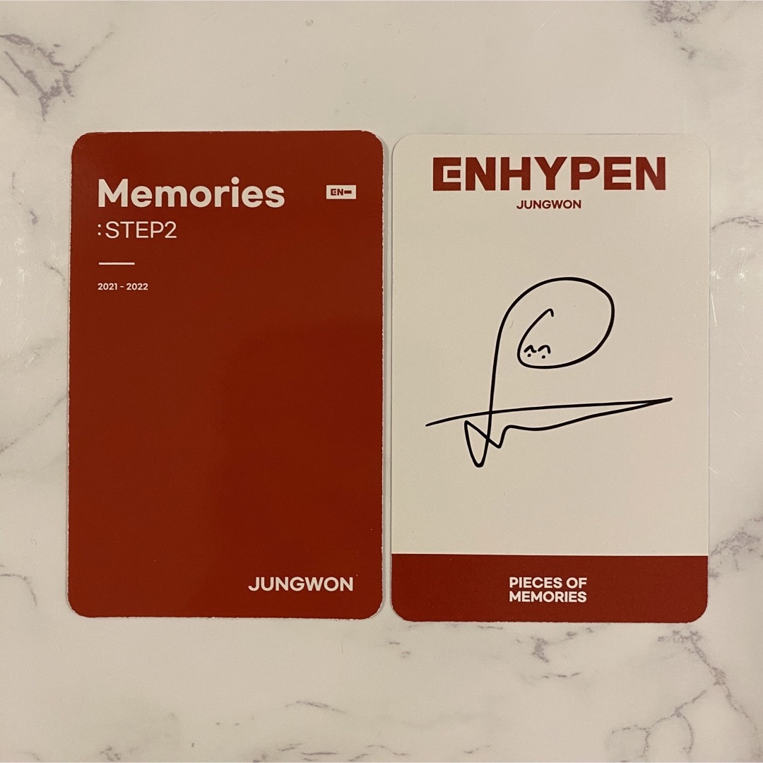 ENHYPEN Memories メモリーズ フォトブック ジョンウォン トレカ