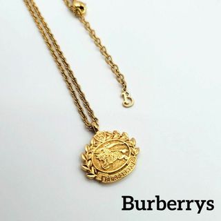 バーバリー(BURBERRY)のハチ様専用Burberrys ネックレス エンブレムホース ゴールド(ネックレス)