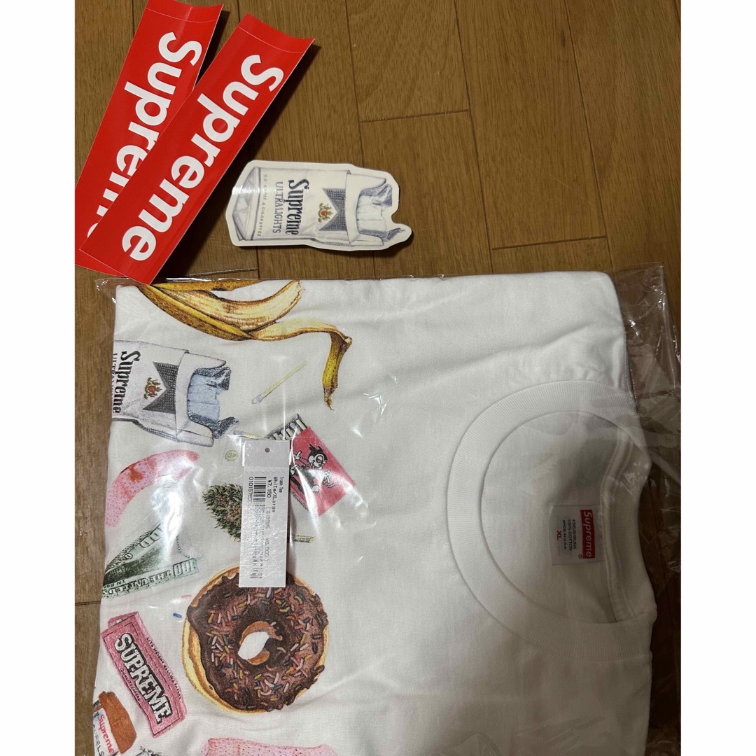 Supreme(シュプリーム)のsupreme trash tee  white XL メンズのトップス(Tシャツ/カットソー(半袖/袖なし))の商品写真