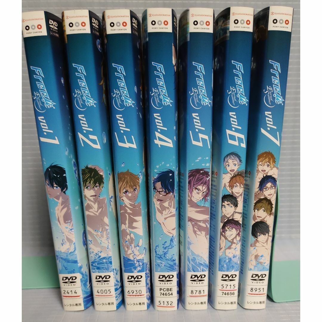 Free! Eternal Summer 全7巻セット　レンタル版DVD