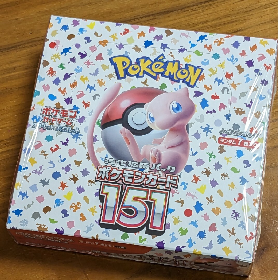 ポケモンカード151box