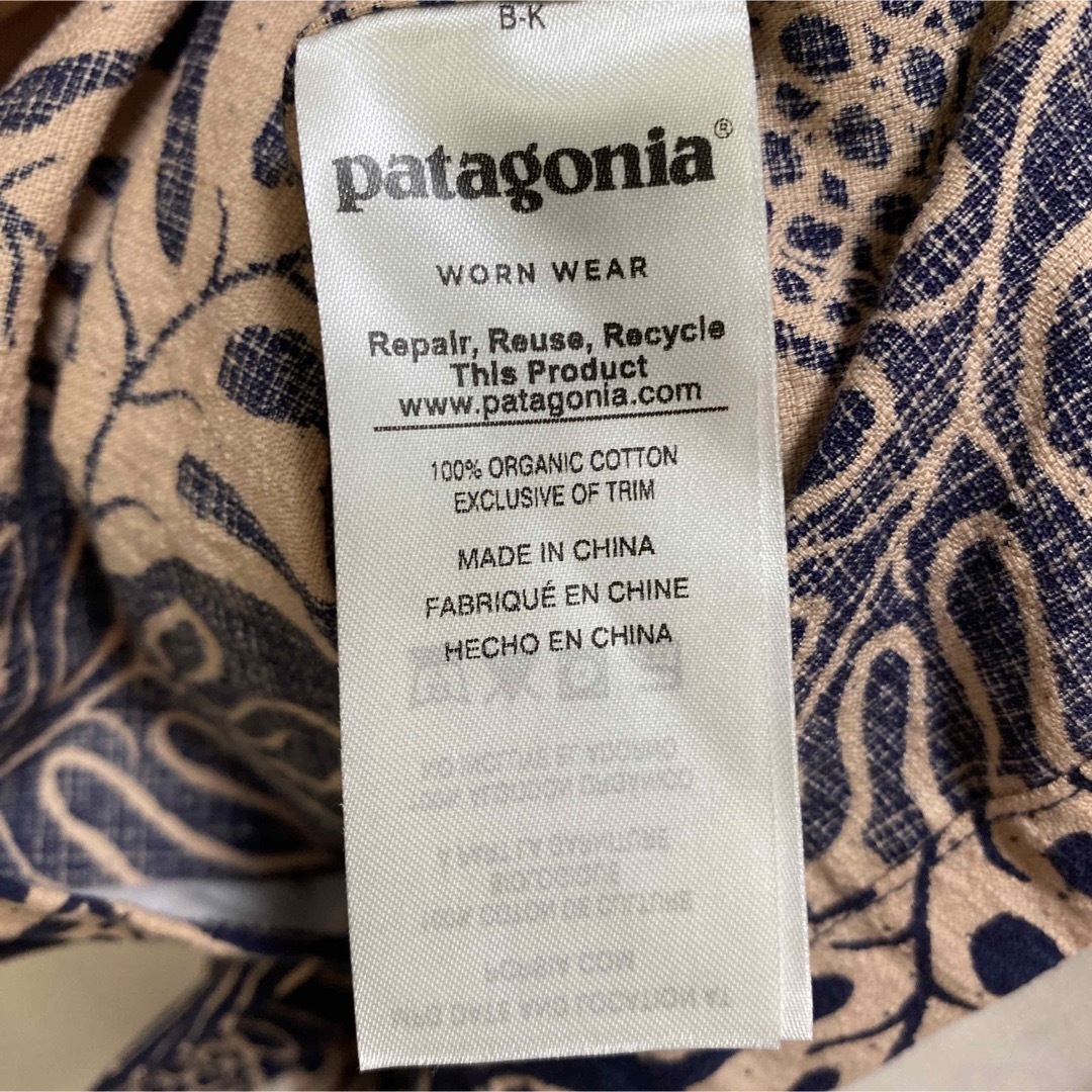 ほぼ未使用 Patagonia パタロハ アロハシャツ 総柄 オピヒマン