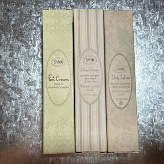 サボン(SABON)のサボン　トラベルキット　3点セット(サンプル/トライアルキット)