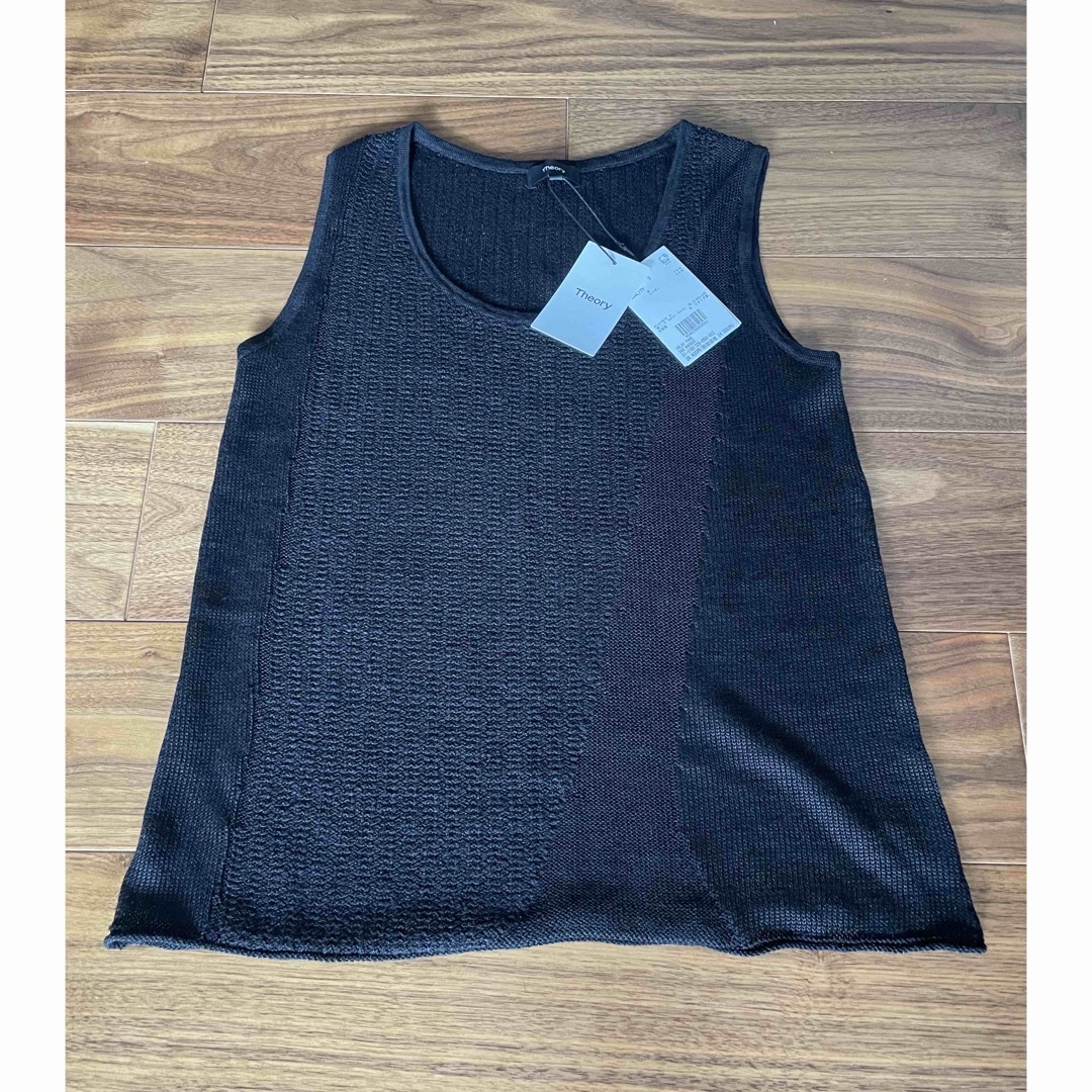 theory(セオリー)の Theory リネンニット　タンク　Sag Harbor Inlay Tank レディースのトップス(ニット/セーター)の商品写真