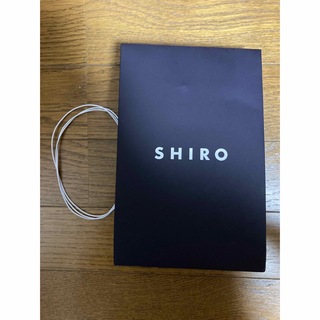 シロ(shiro)のshiro ギフトボックス(ショップ袋)