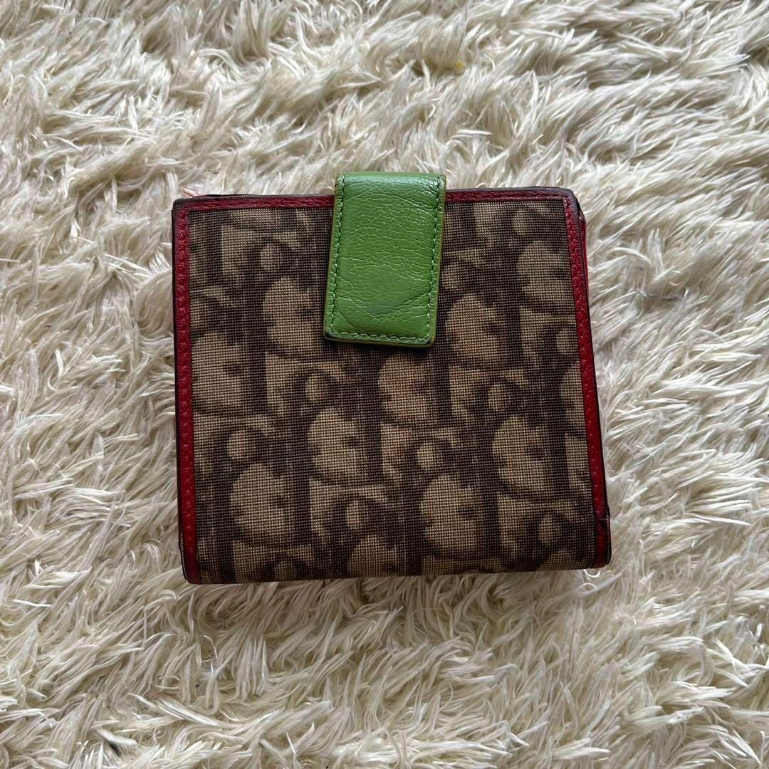 Christian Dior - 希少 Christian Dior 折財布 ブラウン トロッター