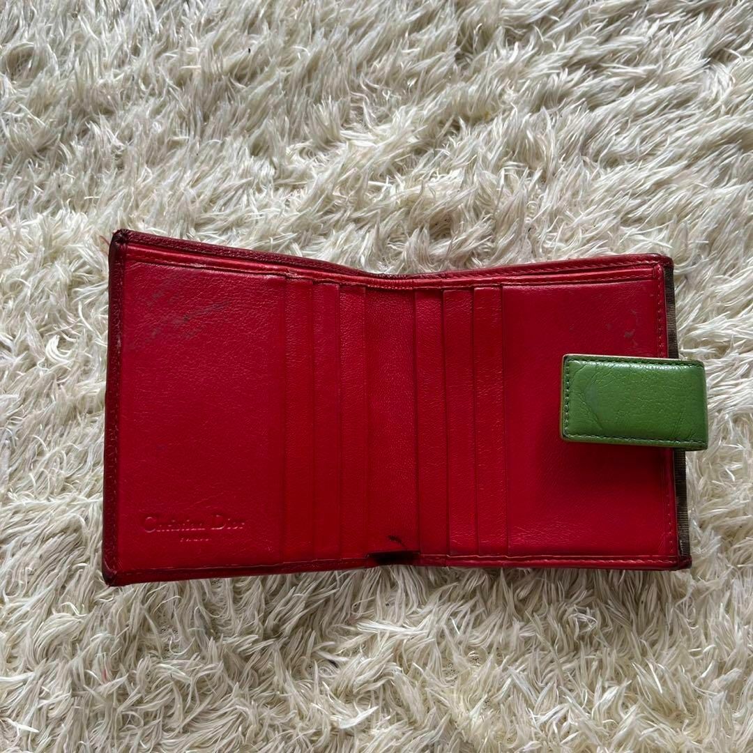 Christian Dior - 希少 Christian Dior 折財布 ブラウン トロッター