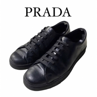 プラダ(PRADA)の【レア】PRADA 革靴 leather shoes(スニーカー)