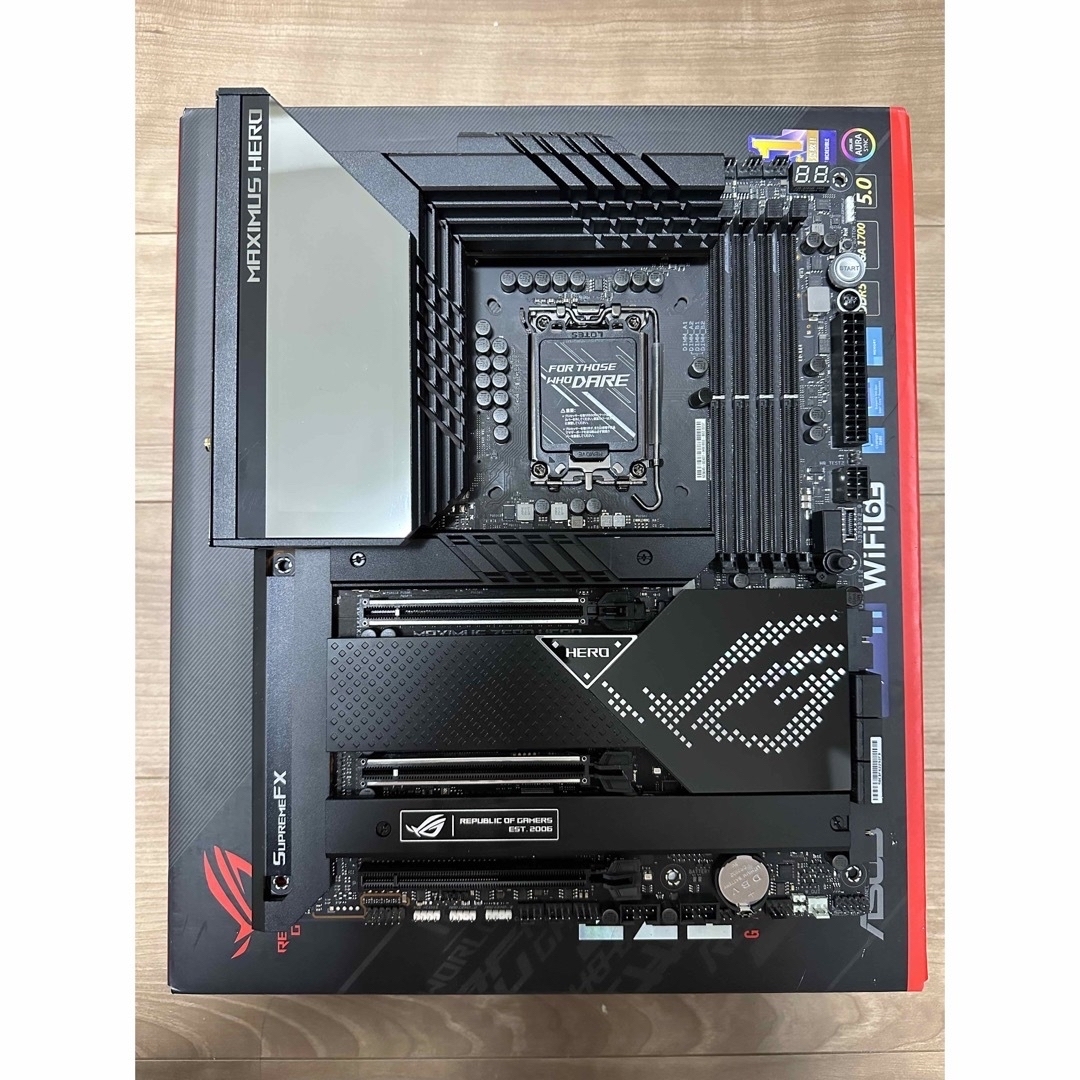 即納&大特価】 Z690 MAXIMUS ASUS HERO マザーボード 自作PCパーツ PC