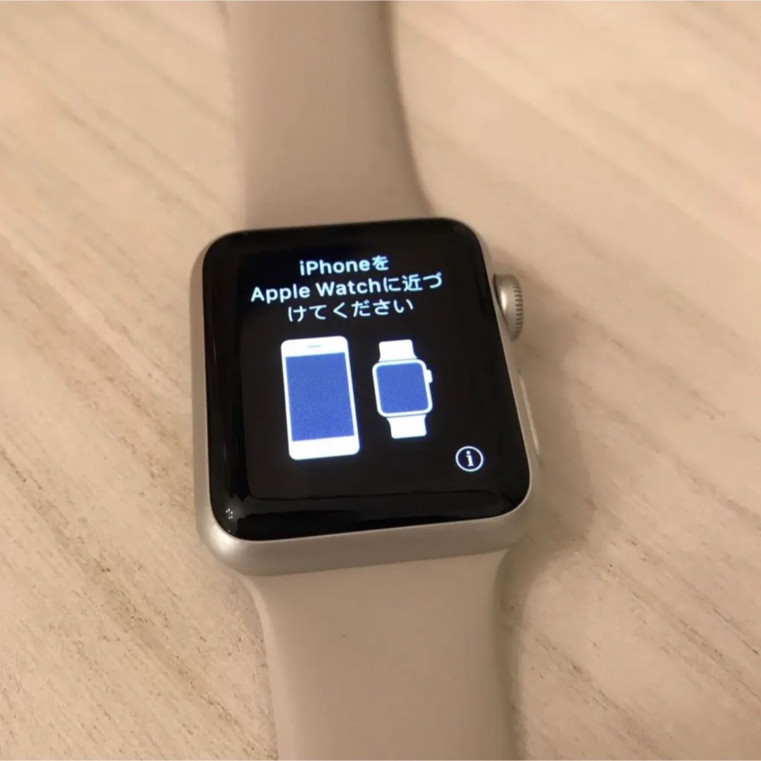 Apple Watch(アップルウォッチ)のAPPLE WATCH SPORT 38mm (第1世代) アップルウォッチ本体 メンズの時計(腕時計(デジタル))の商品写真