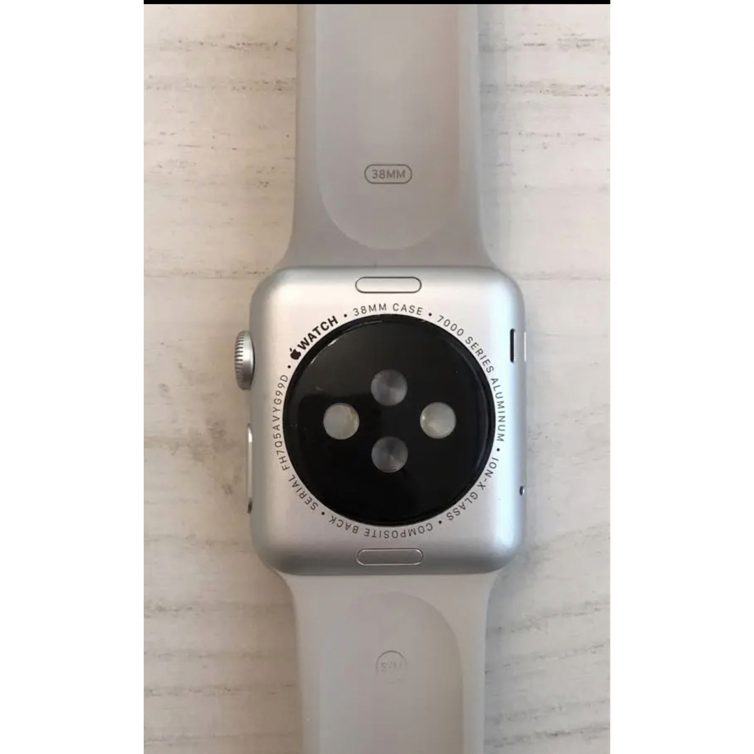 Apple Watch(アップルウォッチ)のAPPLE WATCH SPORT 38mm (第1世代) アップルウォッチ本体 メンズの時計(腕時計(デジタル))の商品写真