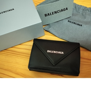 バレンシアガ(Balenciaga)のBALENCIAGA　ミニ財布　ブラック(財布)