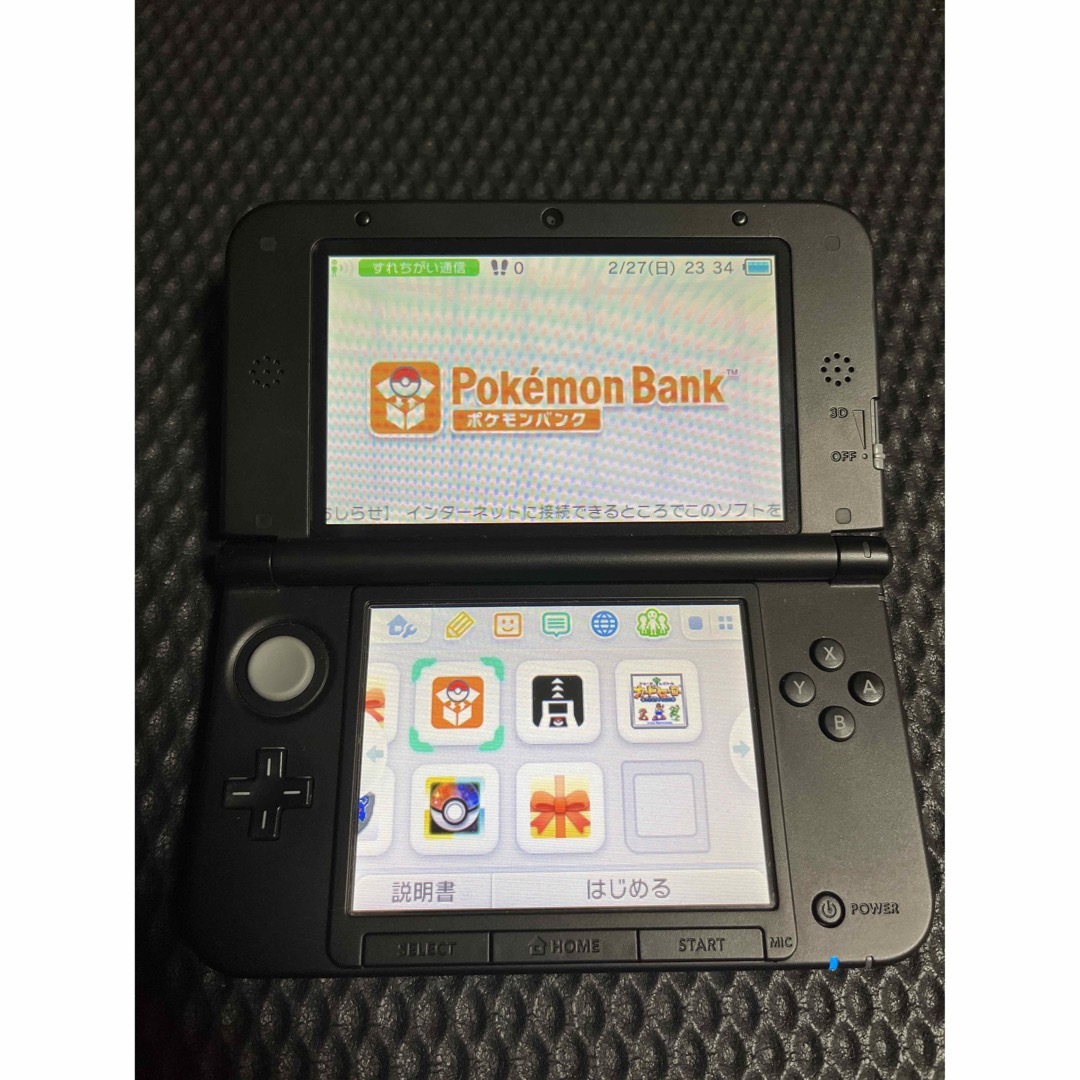 ポケモンバンク　ポケムーバー　ダウンロード済み　3DS LL 任天堂　本体　 | フリマアプリ ラクマ