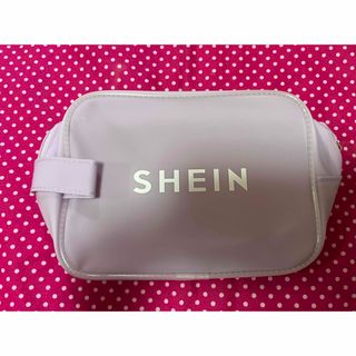 SHEIN ポーチ フローラルプリントクリアメイプバッグ 化粧ポーチ(ポーチ)