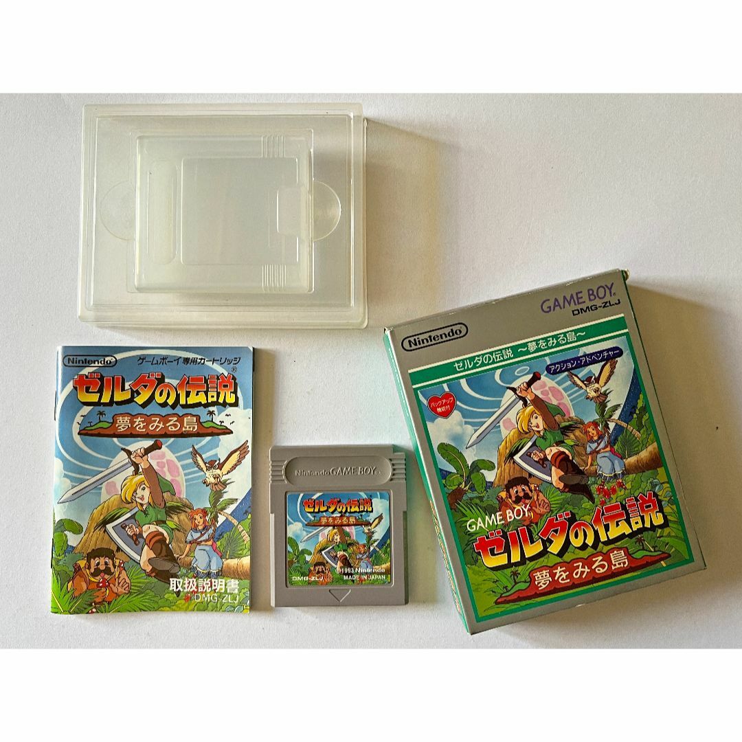 ゲームボーイ ゼルダの伝説 夢をみる島 箱説有　Gameboy GB Zelda