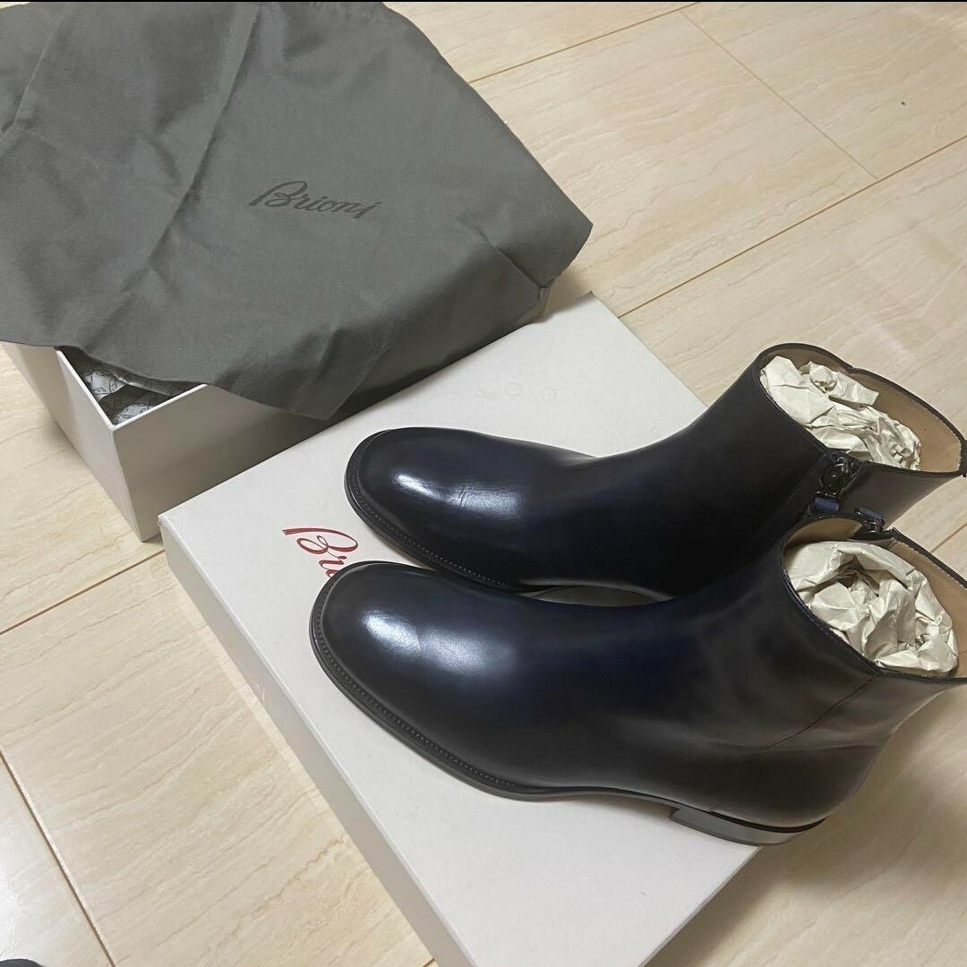 新品 定価19万 Brioni bootsブリオーニ ブーツの通販 by LIFE Camera