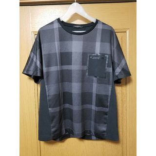 ブラックレーベルクレストブリッジ(BLACK LABEL CRESTBRIDGE)のブラックレーベルクレストブリッジ　Tシャツ　黒　L　バーバリー　731(Tシャツ/カットソー(半袖/袖なし))