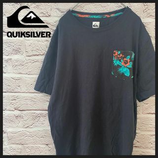 クイックシルバー(QUIKSILVER)のQUIKSILVER Tシャツ　半袖 メンズ　レディース　[ XL ](Tシャツ/カットソー(半袖/袖なし))