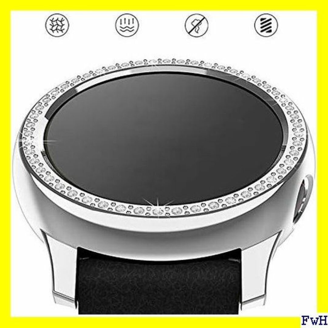 ２ Galaxy Watch Active2 ケース/カバ ズゴールド 1447 スマホ/家電/カメラのスマホアクセサリー(モバイルケース/カバー)の商品写真